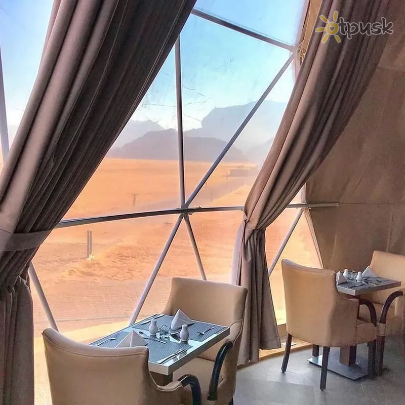 Фото отеля Wadi Rum Bubble Luxotel 5* Vadi romas Jordanas barai ir restoranai