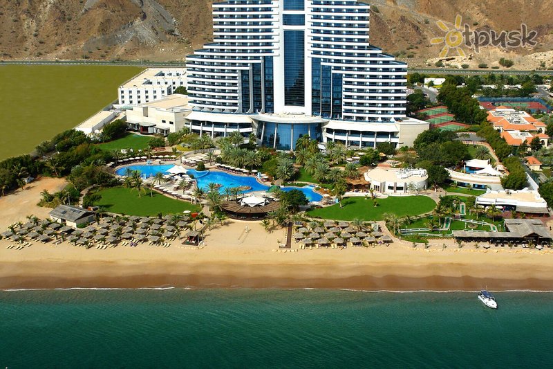 Фото отеля Le Meridien Al Aqah Beach Resort 5* Фуджейра ОАЭ пляж