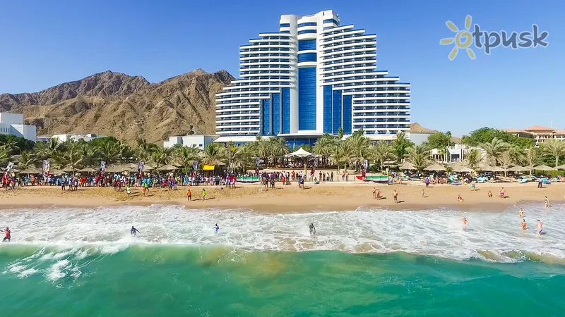 Фото отеля Le Meridien Al Aqah Beach Resort 5* Фуджейра ОАЕ пляж