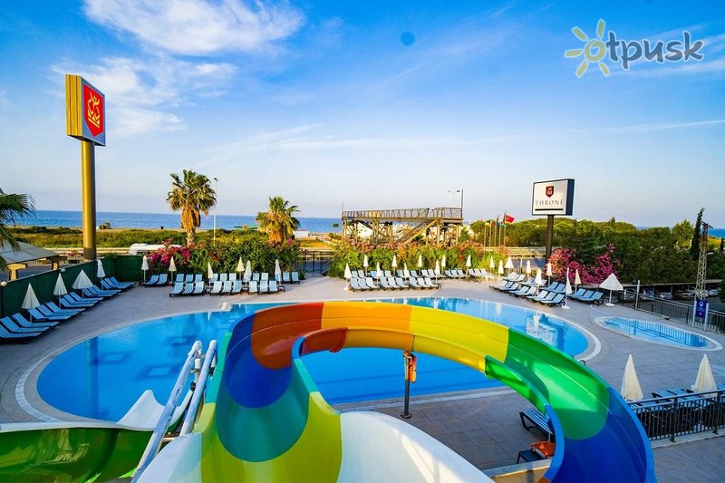 Фото отеля Throne Beach Resort & Spa 5* Сіде Туреччина аквапарк, гірки