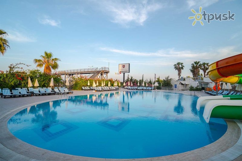 Фото отеля Throne Beach Resort & Spa 5* Сиде Турция аквапарк, горки