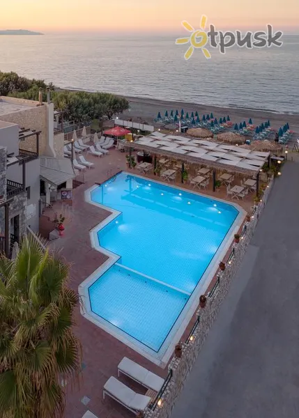 Фото отеля Erato Beach Hotel 3* par. Krēta – Hanija Grieķija ārpuse un baseini