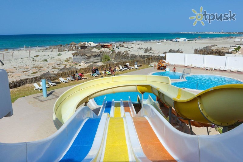Фото отеля Riadh Meninx 4* о. Джерба Тунис аквапарк, горки