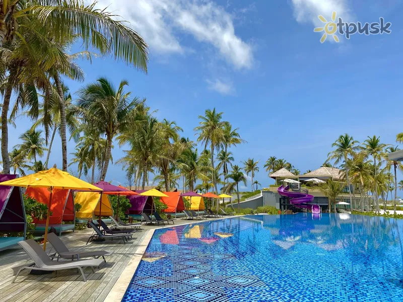 Фото отеля Hard Rock Hotel Maldives 5* Южный Мале Атолл Мальдивы экстерьер и бассейны