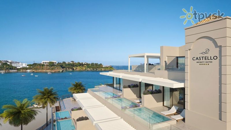 Фото отеля Castello Infinity Suites 5* о. Крит – Ираклион Греция экстерьер и бассейны