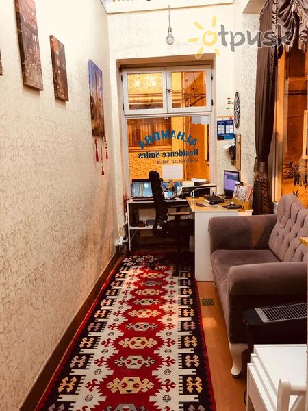 Фото отеля Alhambra Apart Hotel 3* Стамбул Турция лобби и интерьер