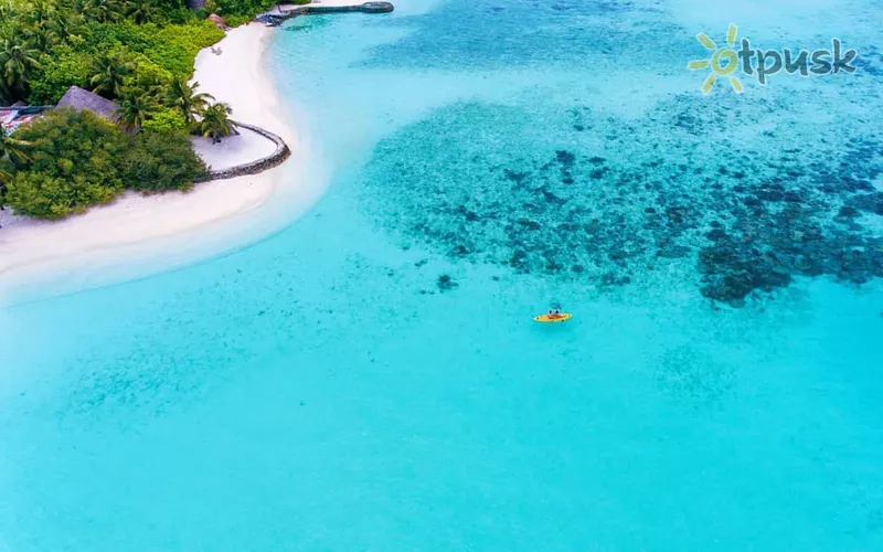 Фото отеля Makunudu Island Resort 4* Šiaurės Malės atolas Maldyvai išorė ir baseinai