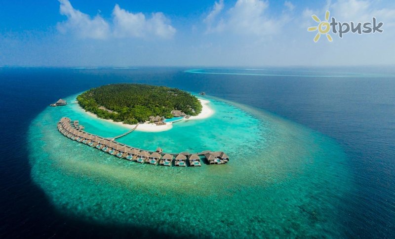 Фото отеля Dusit Thani Maldives Hotel 5* Баа Атолл Мальдивы экстерьер и бассейны