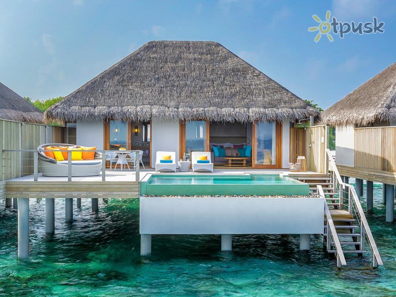 Фото отеля Dusit Thani Maldives Hotel 5* Баа Атолл Мальдивы экстерьер и бассейны