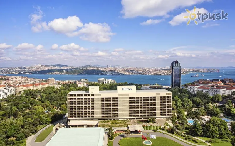 Фото отеля Hilton Istanbul Bosphorus Hotel 5* Stambula Turcija ārpuse un baseini