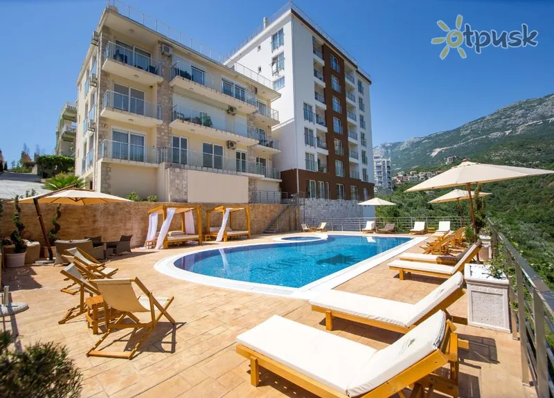 Фото отеля Sunny Side Resort & Spa 4* Becici Juodkalnija išorė ir baseinai