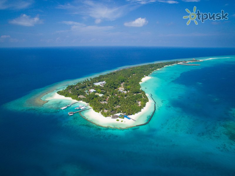 Фото отеля Kuramathi Maldives 4* Ари (Алифу) Атолл Мальдивы экстерьер и бассейны