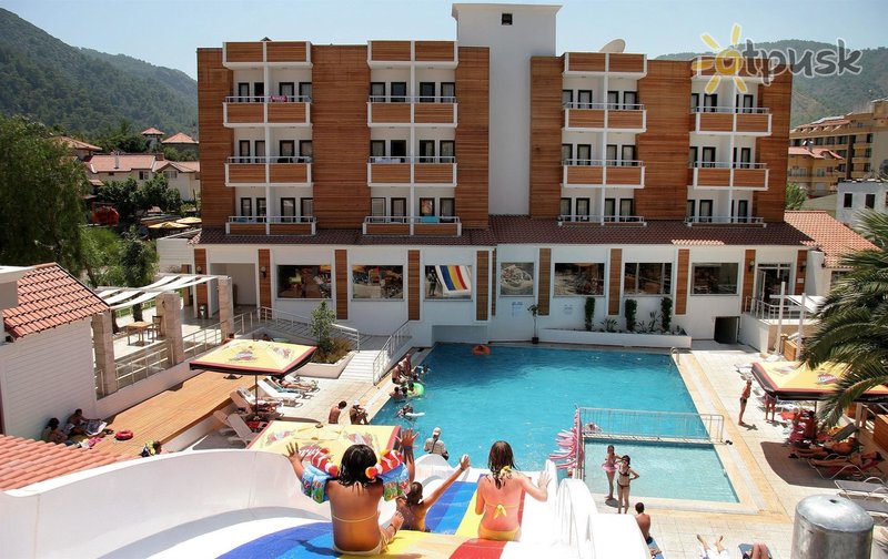 Фото отеля Club Munamar Beach Resort 4* Мармарис Турция аквапарк, горки