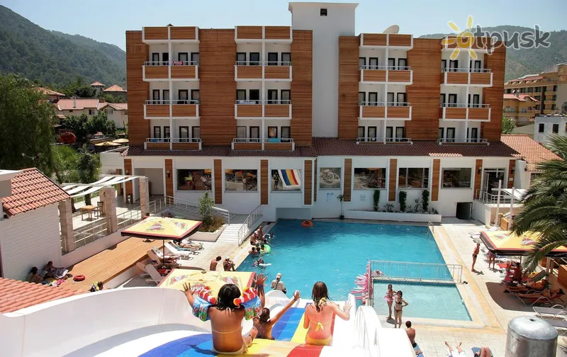 Фото отеля Club Munamar Beach Resort 4* Marmaris Turkija vandens parkas, kalneliai