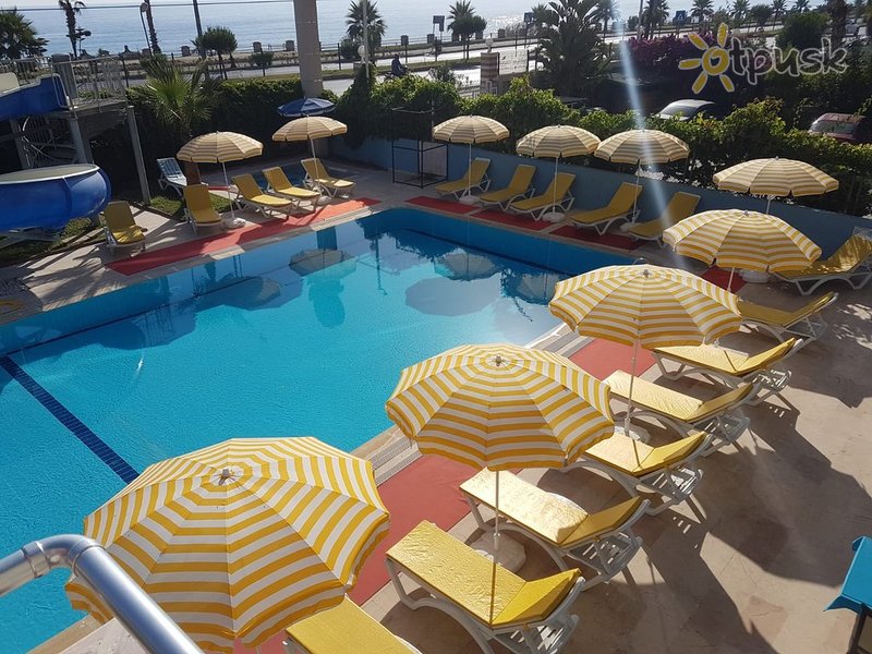 Фото отеля Mikado Beach Hotel 3* Алания Турция экстерьер и бассейны