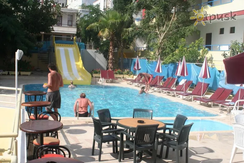 Фото отеля Palmera Kleopatra Beach Hotel 3* Alanija Turkija išorė ir baseinai
