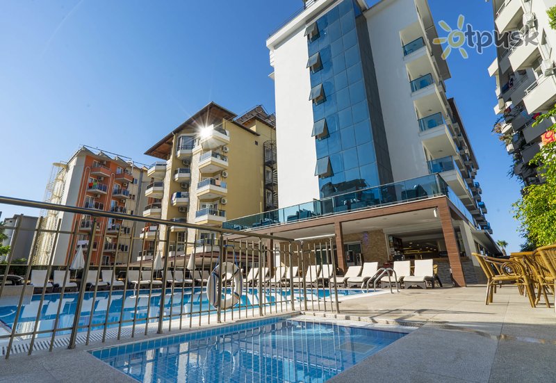 Фото отеля Kleopatra Life Hotel & Spa 4* Алания Турция экстерьер и бассейны