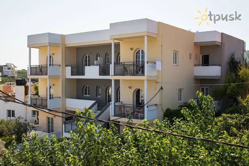 Фото отеля Manias Hotel Apartments 3* о. Крит – Ханья Греция экстерьер и бассейны