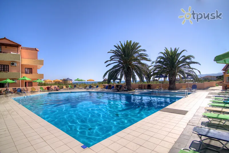 Фото отеля Fereniki Holiday Beach Resort 3* о. Крит – Ханья Греція екстер'єр та басейни