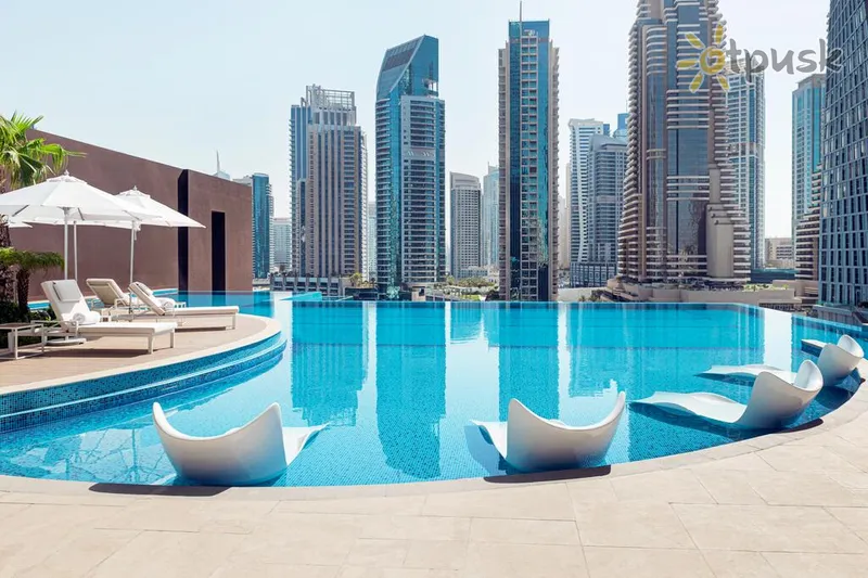 Фото отеля Jumeirah Living Marina Gate 5* Дубай ОАЭ экстерьер и бассейны