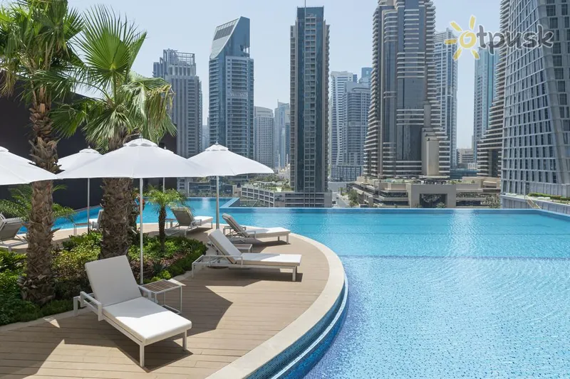 Фото отеля Jumeirah Living Marina Gate 5* Dubajus JAE išorė ir baseinai