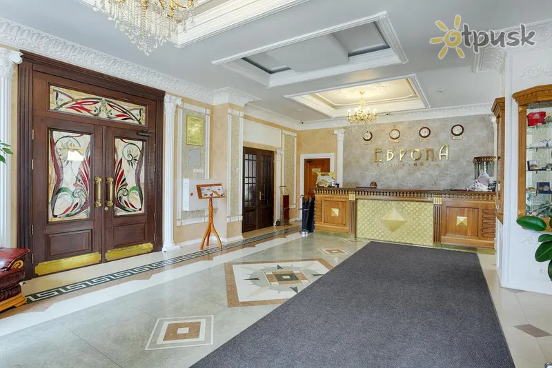 Фото отеля Европа 3* Иркутск россия лобби и интерьер