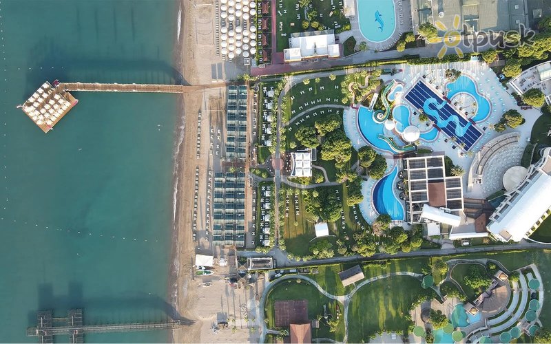 Фото отеля Limak Atlantis Deluxe Hotel & Resort 5* Белек Турция пляж
