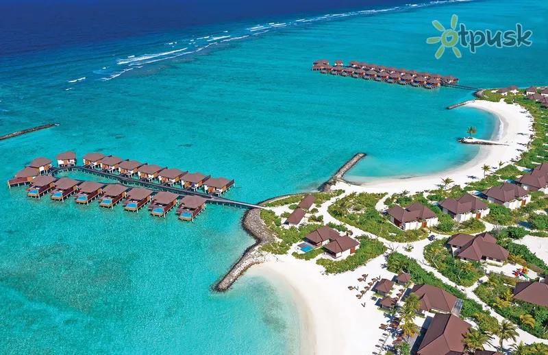 Фото отеля Varu by Atmosphere Resort 5* Šiaurės Malės atolas Maldyvai išorė ir baseinai