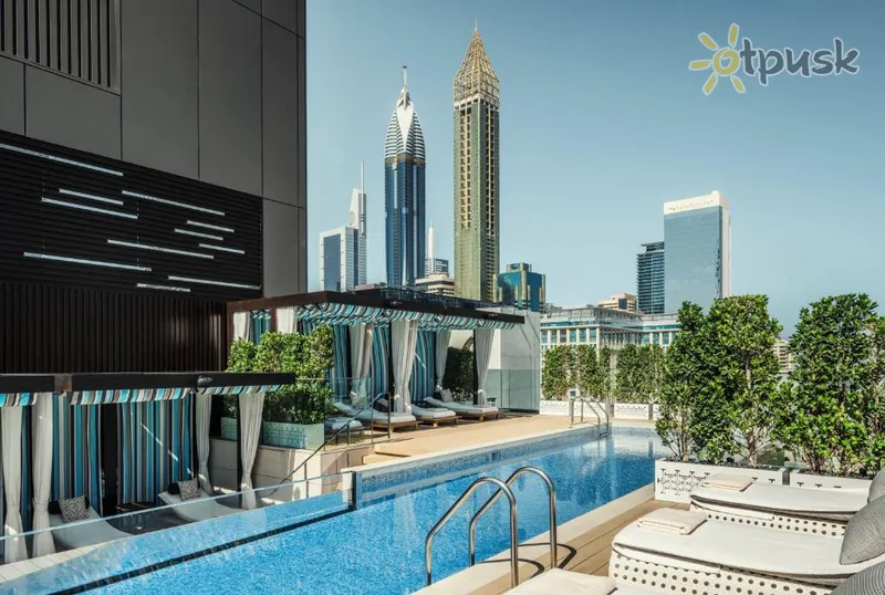Фото отеля Four Seasons Dubai International Financial Centre 5* Дубай ОАЭ экстерьер и бассейны