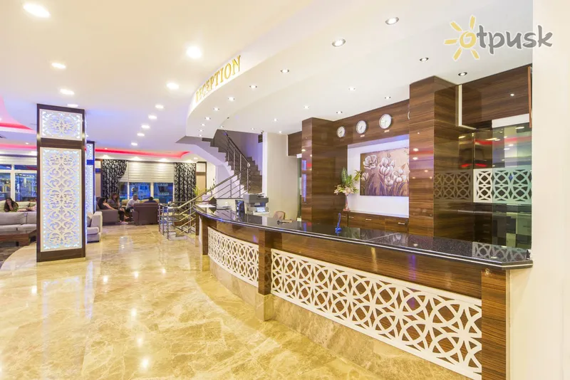 Фото отеля Atlas Beach Hotel 4* Алания Турция лобби и интерьер