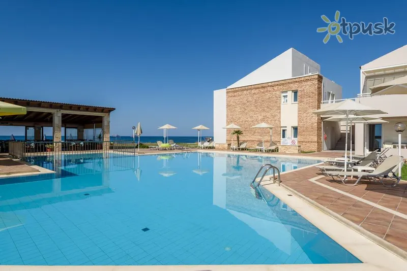 Фото отеля Kostakis Beach 3* о. Крит – Ханья Греция экстерьер и бассейны