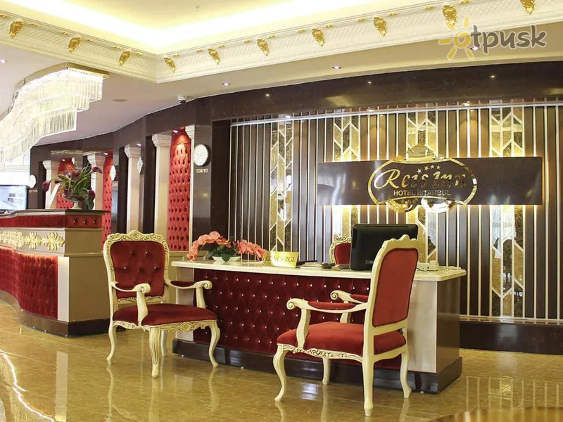 Фото отеля Reis Inn Hotel Istanbul 4* Стамбул Турция лобби и интерьер
