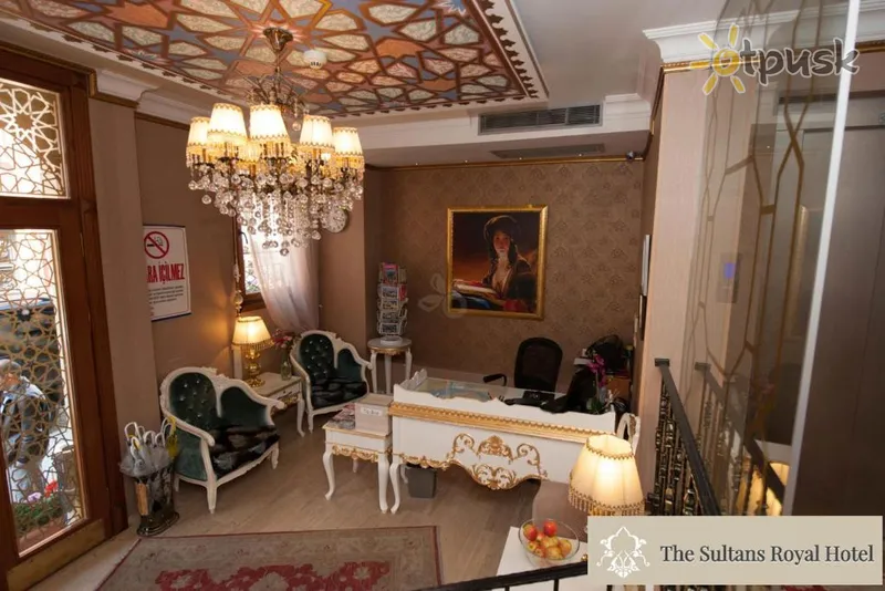 Фото отеля Sultans Royal 4* Стамбул Туреччина лобі та інтер'єр