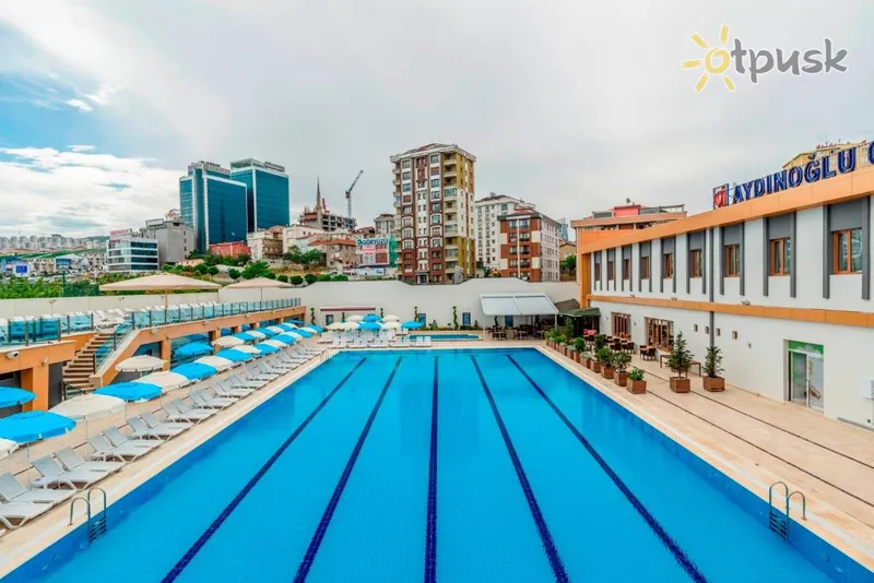 Фото отеля Aydinoglu Hotel 4* Стамбул Турция экстерьер и бассейны