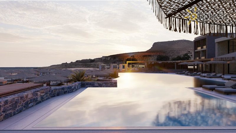 Фото отеля Unique Blue Resort 5* о. Крит – Ираклион Греция экстерьер и бассейны
