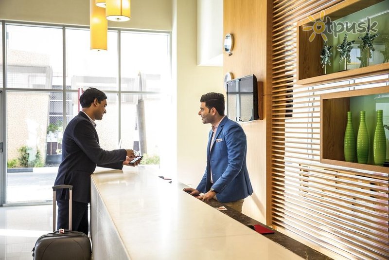 Фото отеля Ibis Dubai Deira City Centre Hotel 3* Дубай ОАЭ лобби и интерьер