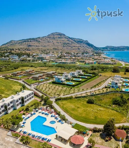 Фото отеля Lardos Bay Hotel 3* о. Родос Греция экстерьер и бассейны