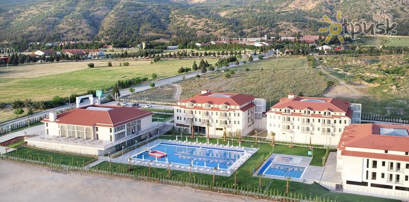 Фото отеля Adempira Termal & Spa Hotel 5* Памуккале Турция экстерьер и бассейны