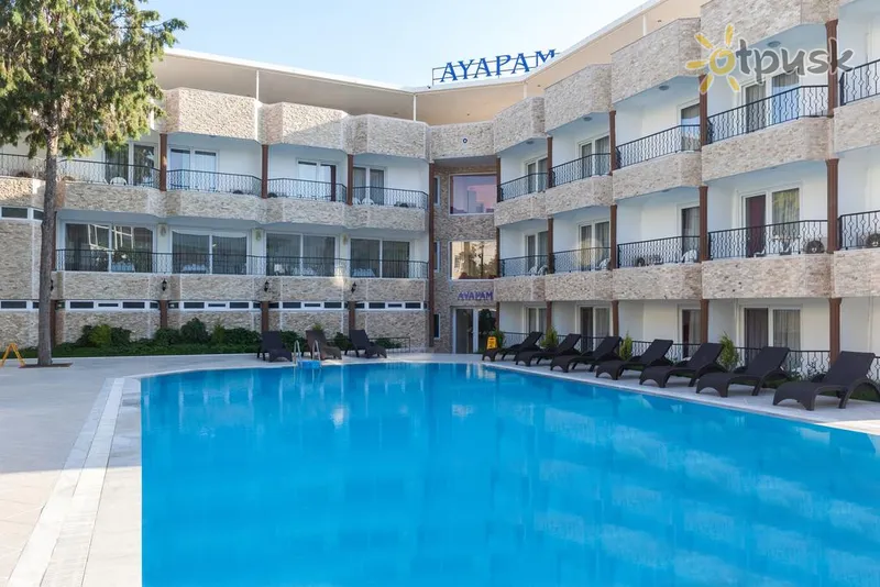 Фото отеля Ayapam Hotel 4* Памуккале Турция экстерьер и бассейны