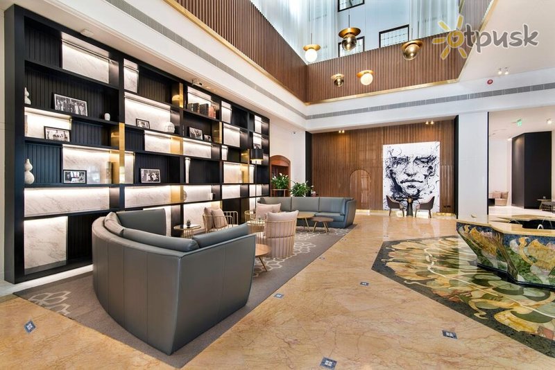 Фото отеля Le Meridien Abu Dhabi 5* Абу Даби ОАЭ лобби и интерьер