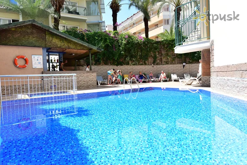 Фото отеля Yuvam Prime Beach Hotel 3* Мармаріс Туреччина екстер'єр та басейни
