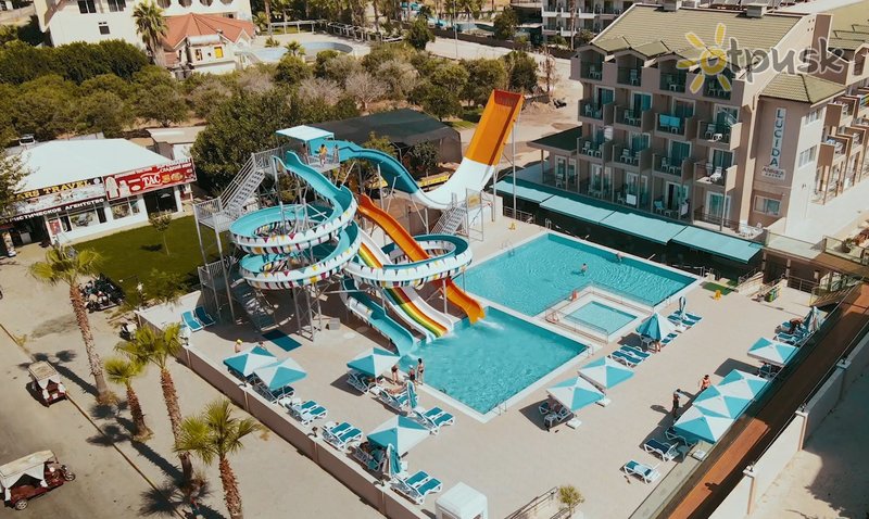 Фото отеля Lucida Beach Hotel 5* Кемер Турция аквапарк, горки