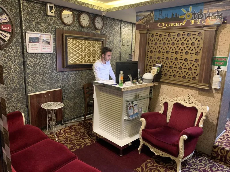 Фото отеля The Queen Hotel 3* Stambulas Turkija fojė ir interjeras