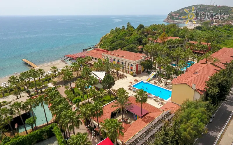 Фото отеля Green Paradise Beach Hotel 4* Alanija Turkija išorė ir baseinai