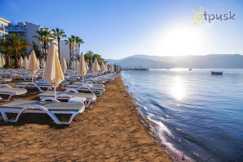 Фото отеля Aurasia Beach Hotel 3* Мармарис Турция пляж