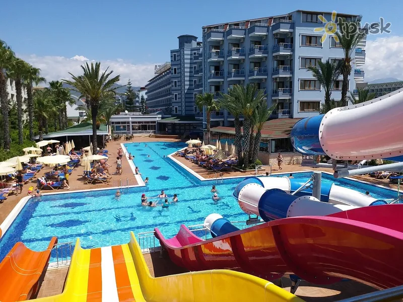 Фото отеля Caretta Beach Hotel 4* Alanija Turkija vandens parkas, kalneliai