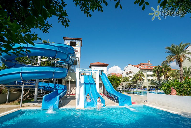 Фото отеля Sural Resort 5* Сиде Турция аквапарк, горки
