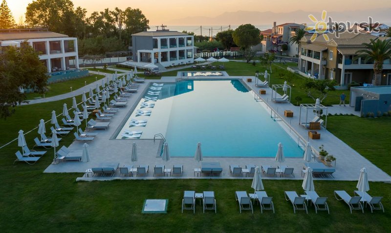 Фото отеля Acharavi Beach Hotel 4* Korfu Graikija išorė ir baseinai