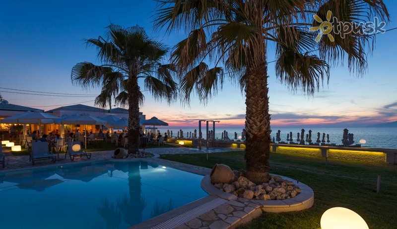 Фото отеля Acharavi Beach Hotel 4* Korfu Graikija išorė ir baseinai