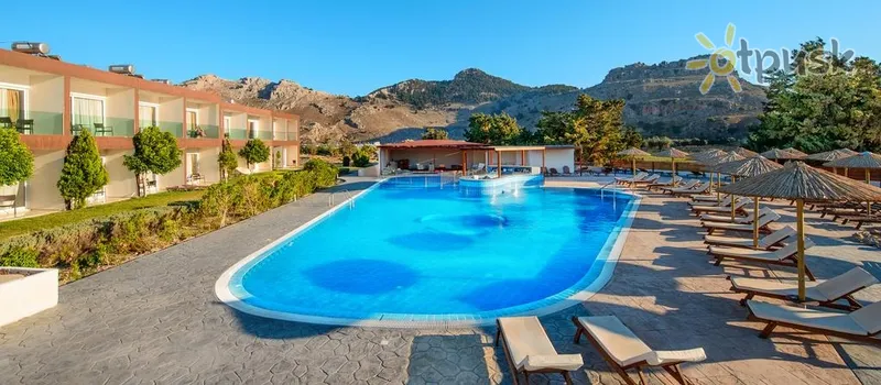Фото отеля Anavadia Hotel 4* Rodas Graikija išorė ir baseinai